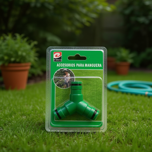 Mnj Garden Hose Connector 3 Way Green For Water Pipe Accessories - Product Image 2