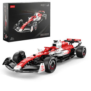 Rastar 1:8 Modèle de voiture en blocs de construction 94400 DIY MOC Véhicule en briques High-Tech City Sport Super Racing Jouet miniature pour enfants et adultes - Product Image 1