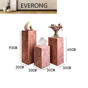 Basi in Marmo Naturale <span class=keywords><strong>Moderne</strong></span> Ev Group per Sculture, Piedistallo Quadrato con Incisioni per Decorazione d'Interni - Product Image 2