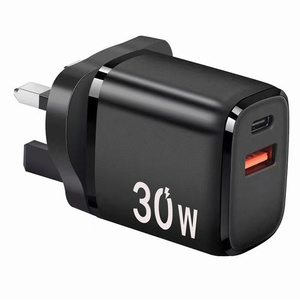 PD30W A + C caricatore portatile QC3.0 + USB tipo C adattatore di ricarica rapida US EU UK AU Plug Travel Charger - Product Image 6