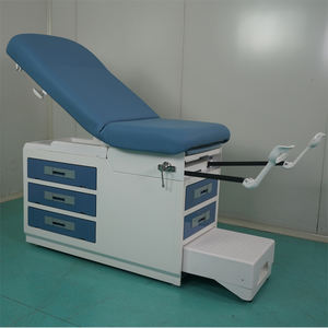 Mesa de Exploración y Operaciones Ginecológicas Eléctrica de Acero, Cama de Hospital con Altura Ajustable y Cajones para Uso Clínico y Médico - Product Image 4