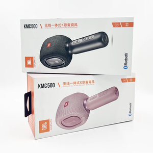 ไมโครโฟนคาราโอเกะไร้สาย <span class=keywords><strong>JBL</strong></span> KMC500 ของแท้ ลำโพงบลูทูธออลอินวัน พร้อมระบบเสียงสะท้อน DSP ป้องกันเสียงหอน สำหรับงานปาร์ตี้ที่บ้าน - Product Image 1