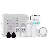 Tuya Smart Home Security Intruder Alarm System with GSM 4G and Battery Backup