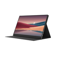 Moniteur portable IPS 15,6 pouces transfrontalier pour jeux, affichage miroir pour téléphones et ordinateurs, contrôle tactile, fréquence de rafraîchissement 144 Hz, Full HD
