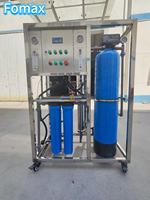 Système de dessalement d'eau saumâtre automatique écologique par osmose inverse, en acier inoxydable, pour usine de traitement d'eau RO, 500 LPH