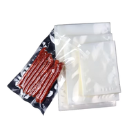 Sac sous vide en nylon transparent, surface lisse, matériau de qualité alimentaire, scellable pour aliments pour bébés, chips de pommes de terre, sucre, nourriture pour animaux de compagnie, salade, stockage