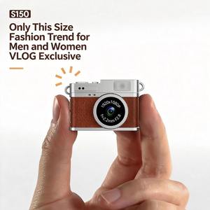 Appareil photo numérique de style rétro avec filtre à film <span class=keywords><strong>vintage</strong></span>, compression, prise en charge 128 Go, caméscope miniature pour enfants, appareil photo jouet - Product Image 3