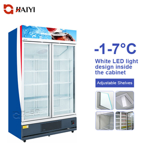 Đồ uống mát thẳng đứng đôi cửa dọc tủ đông uống mát thanh tủ lạnh đồ uống Tủ lạnh lạnh uống tủ lạnh để bán - Product Image 1