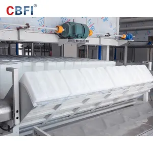 Machine industrielle automatique commerciale de bloc de glace de la CE de 3 à 30 tonnes à vendre