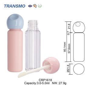 Envase Cosmético Reciclado Personalizado, Tubo de Brillo Labial, Envase de PETG y ABS, Tubo de Bálsamo Labial Vacío Biodegradable para Líquidos - Product Image 2