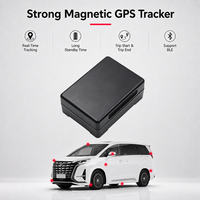 Traceur GPS compact 4G LTE 2G BLE étanche avec alarme de chute et géolocalisation, autonomie de 2 ans, magnétique