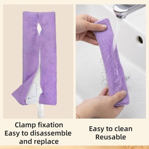 Support OEM Dust Brush Replacement <b>Gap</b> Dust Cleaner Brush Microfiber Hand Duster Removable Home Kitchen Sweep Cleaning Tools - Product Image 4