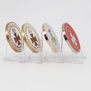 Tiền xu tùy chỉnh thực hiện tốt khắc lưu niệm đồng xu mạ màu kim loại và bạc vàng châu Âu bạc tiền xu - Product Image 3