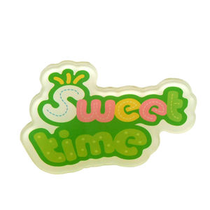 뜨거운 판매 고품질 어린이 교육 아크릴 자기 스티커 홈 장식 편지 교육 만화 냉장고 자석 - Product Image 3