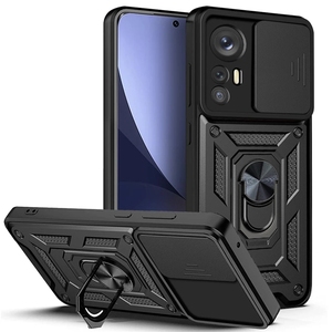 Funda Honatop para Xiaomi Mi 12 <span class=keywords><strong>Pro</strong></span> 12X 5G, Funda Protectora Antigolpes con Cámara Deslizante para Xiaomi Mi12 Mi12X, Anillo Magnético para Coche - Product Image 1