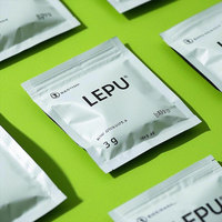 Sachets d'emballage de thé imprimés sur mesure, sachets Mylar 3x4, sachets de thé à trois soudures latérales, sachets de café et de thé bio