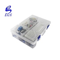 Kit de inicio de alta calidad MEGA328P Placa de pruebas y soporte Kit de aprendizaje eléctrico de motor paso a paso
