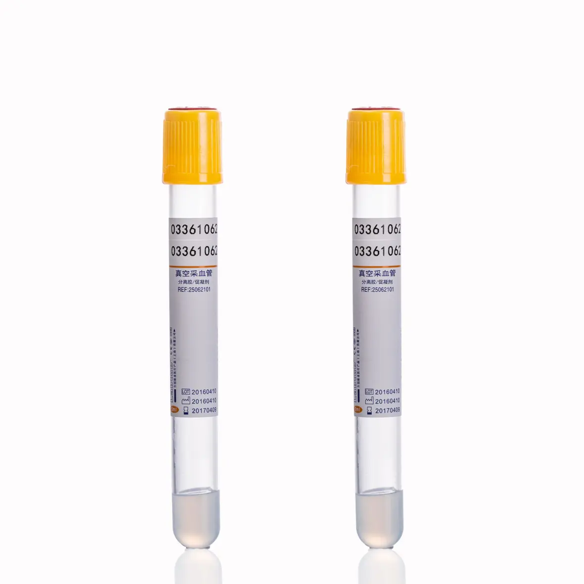 2ml y tế chân không máu Bộ sưu tập Ống nghiệm Đồng bằng ống EDTA Ống nghiệm giá tốt 8ml