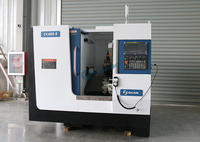 Tour CNC axe Y fraiseuse CK46D-8 outil vivant tour CNC 5 axes Fanuc lit oblique centre de tournage tour CNC pour métal