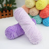 Plaid bébé en peluche, tricoté à la main, moelleux, au crochet, en chenille épaisse, en velours, amigurumi, tendance, portable