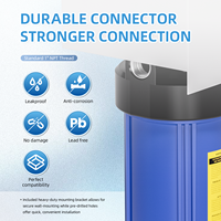 Système complet de filtration d'eau avec purification UV, installation flexible, filtre à remplacement facile
