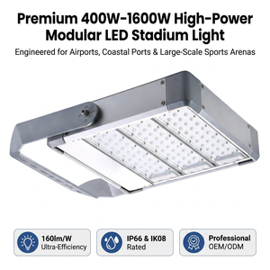 Luminaria LED IP66 de aluminio para mástil alto con terminal, 150lm/W, anticorrosión y 5 años de garantía - Product Image 4