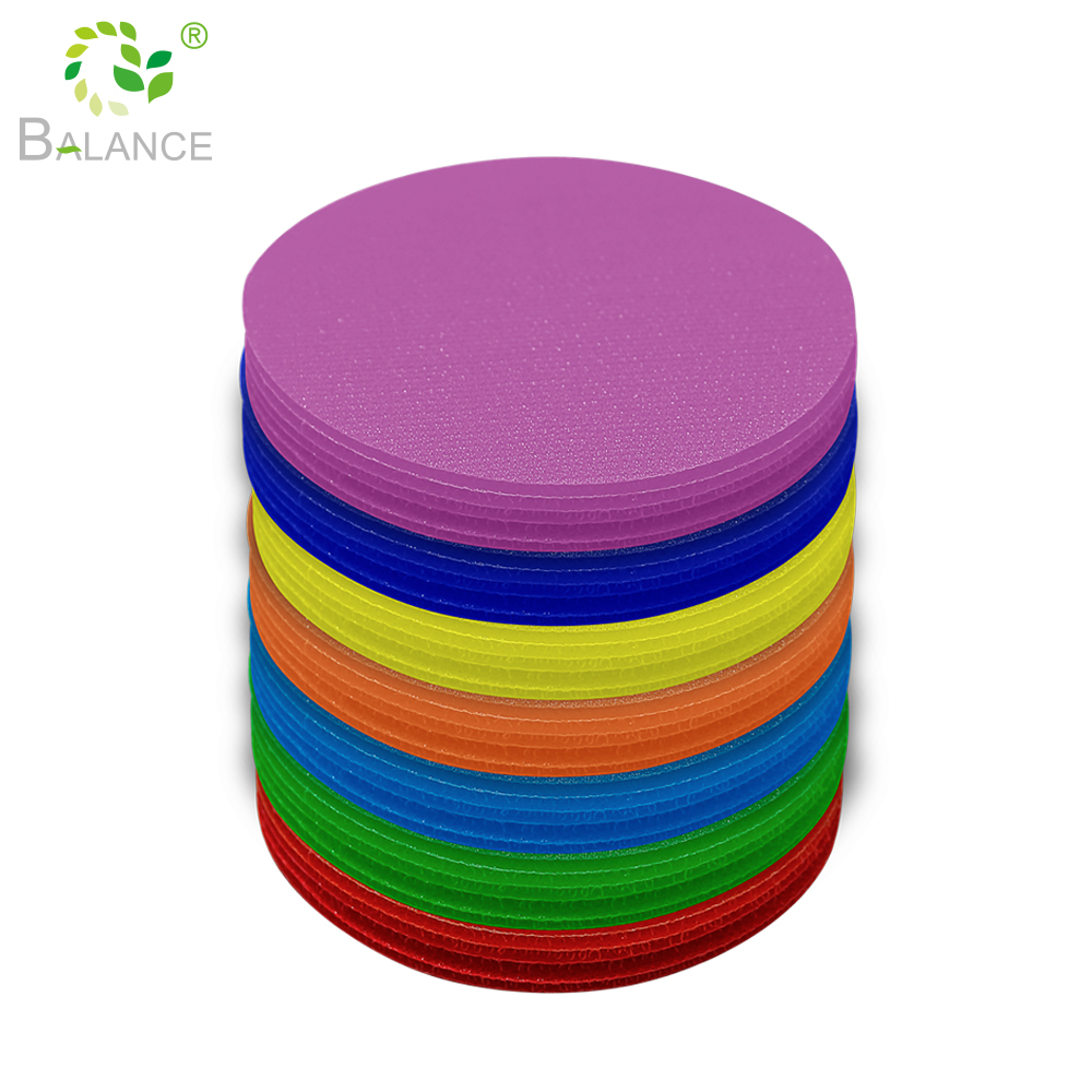 30 комплект из 4-х дюймовый круги сидя спортивные маркеры школьные принадлежности класс ковер маркеры сидит в горошек