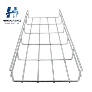 Canaux de câblage en treillis métallique en acier inoxydable galvanisé à chaud pour la pose et le support de câbles - Product Image 1