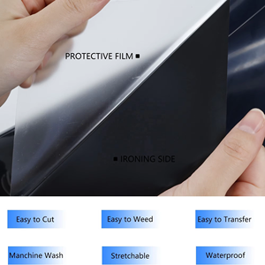 Vinyle thermocollant PVC, feuilles PVC <span class=keywords><strong>Thermoflex</strong></span> Plus, film pour presse à chaud pour t-shirts et sacs - Product Image 3