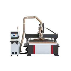 Router CNC <span class=keywords><strong>SAMET</strong></span> ad Alta Precisione 1325 2030 2040 con Cambio Utensili Automatico per la Produzione di Ante per Mobili da Cucina in Legno - Product Image 1