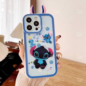 <span class=keywords><strong>Coque</strong></span> de téléphone 3D mignonne fraise ours Kulomi Bobdog <span class=keywords><strong>Stitch</strong></span> souple TPU Cartoon pour <span class=keywords><strong>iPhone</strong></span> 16 Pro Max 15 14 13 12 11 <span class=keywords><strong>Coque</strong></span> arrière - Product Image 4