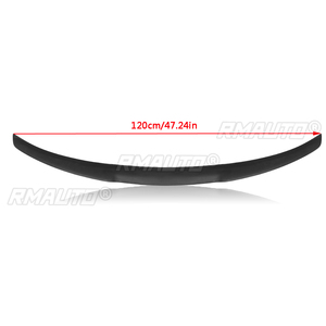 สปอยเลอร์หลังทรง M4 สำหรับ BMW ซีรีส์ 4 F32 2 ประตู ปี 2014-2017  วัสดุ ABS สำหรับตกแต่งฝากระโปรงท้ายรถยนต์ - Product Image 5