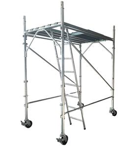 Matériaux d'échafaudage en acier de haute qualité, conformes aux normes modernes, haute résistance, galvanisés, utilisation mobile en extérieur et en intérieur - Product Image 4