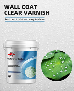 Revêtement respirant et imperméable - Écologique et brillant - Pour béton/<span class=keywords><strong>bois</strong></span> - Résistant aux taches, longue durée - Product Image 6