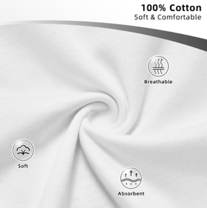 Camiseta Casual para Hombre, 100% Algodón, Estampado Personalizado, Manga Corta, Cuello Redondo, Corte Regular, Tallas Grandes - Product Image 5