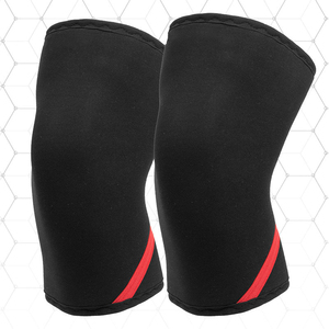 एमकेएएस न्यू अराइवल एससीआर एंटी-स्लिप नियोप्रीन सिलिकॉन डॉट कवरिंग घुटने की आस्तीन के साथ 7 मिमी भारोत्तोलन शक्ति प्रशिक्षण घुटने पैड - Product Image 2