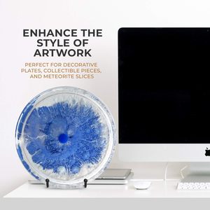 Yihe 6 inch khung kim loại tấm đứng với 5 Ounces trọng lượng cho hình ảnh trang trí Tấm Cuốn Sách & Hiển thị hình ảnh - Product Image 3