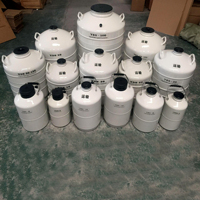 Petit récipient à azote liquide 2 litres pour insémination artificielle de porcs prix du réservoir de sperme de vache
