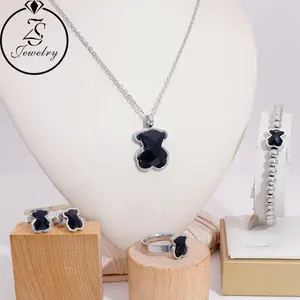 Оптовая продажа, ожерелье, серьги и браслет, позолоченные 18K, набор украшений из бисера, браслет, оптовая продажа, ювелирные изделия из Мексики
