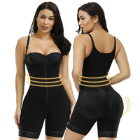 Shaper Colombianas HEXIN Diseño Ganchos ajustables y cremallera Mujeres Fat Tummy Control Lencería Cintura alta Hip Enhancer Shapewear