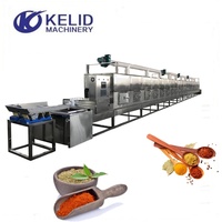 Nouvelle machine de stérilisation automatique au micro-ondes Kelid pour l'industrie alimentaire, en acier inoxydable 304, tension et température personnalisables, facile à utiliser