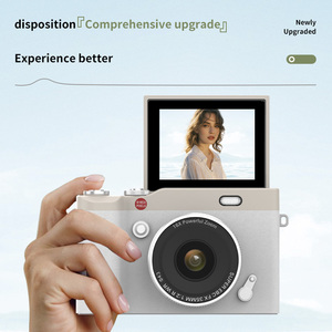 Cámara CCD plegable de bolsillo ligera con sensor CMOS 4K HD, diseño portátil para uso diario, viajes y tomas rápidas. - Product Image 2