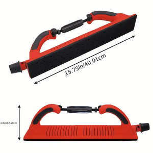 Adjustable 70*400mm Auto Body Sanding Polishing Pad Medium Hardness Flex Longboard Hand Sanding Block For Automotive OEM - Product Image 1