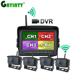 GAYINTT 10.2 אינץ' 720P HD AHD אלחוטי משאית DVR צג גיבוי הפוך מקליט מצלמת WiFi לאוטובוס רכב ראיית לילה