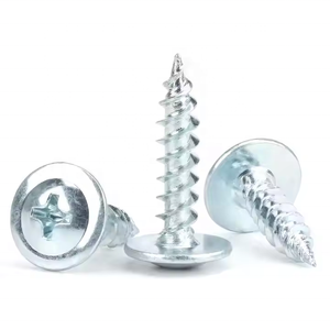 Vis autotaraudeuses en acier inoxydable avec système de mesure métrique standard DIN à tête bombée à bas <span class=keywords><strong>prix</strong></span> en usine zingué - Product Image 2