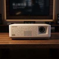 Projecteur laser intelligent DLP CAAVITS OEM 5000 lumens ANSI, Android 1080p, WiFi, pour présentations en salle de réunion