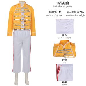 Disfraz <span class=keywords><strong>de</strong></span> Freddie Mercury, Cantante <span class=keywords><strong>de</strong></span> Queen, Cosplay <span class=keywords><strong>de</strong></span> Mokry - Product Image 6
