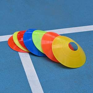 ZJFIT Cônes d'agilité en matériau PE durable avec couleur personnalisée et logo personnalisé pour l'entraînement au football - Product Image 2