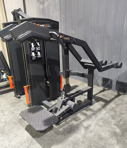 เครื่องแฮคสควอทแบบปรับระดับความสูงได้ รุ่น Heavy Duty พร้อมระบบล้ออลูมิเนียมและแท่นวางน้ำหนักเหล็ก - Product Image 2