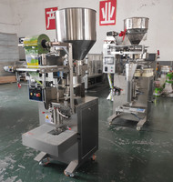 Machine d'emballage verticale automatique à grande vitesse pour sachets de sucre granulé, bonbons, sucettes, barres chocolatées, avec film plastique et moteur
